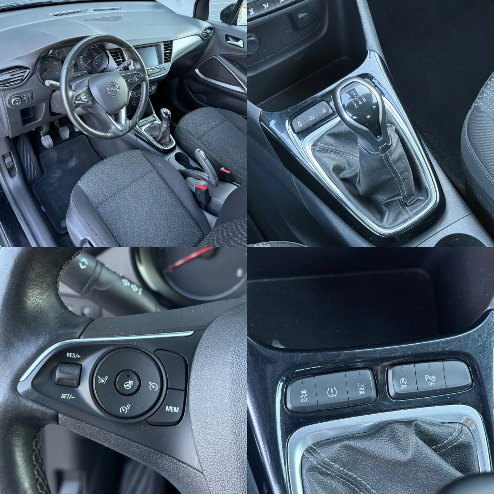 Opel Crossland X 1.2 EURO 6 LED, NAVI, CAMERA, снимка 16 - Автомобили и джипове - 56246385