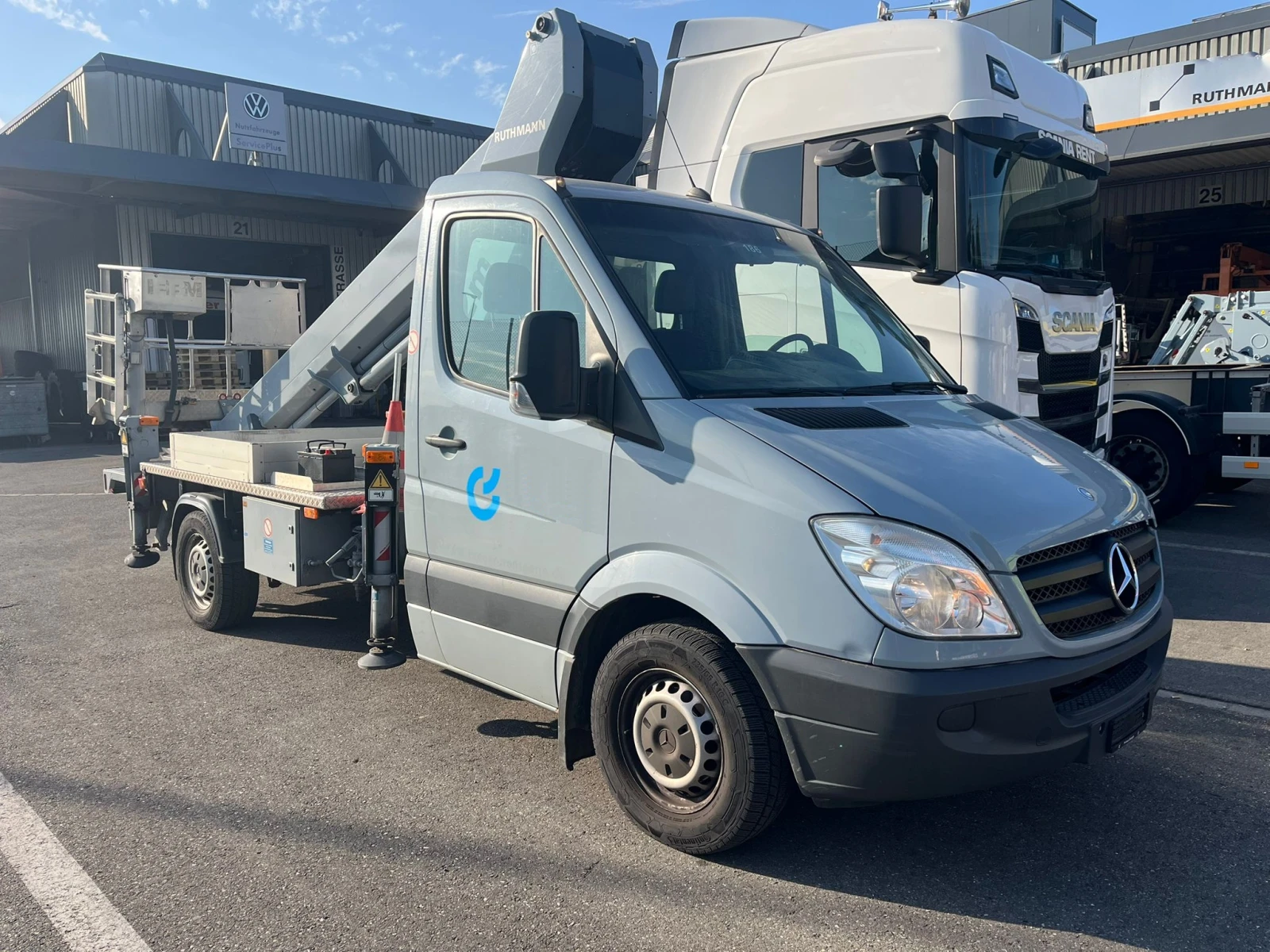 Автовишка Ruthmann 22м 200кг ТВ220 - изображение 2