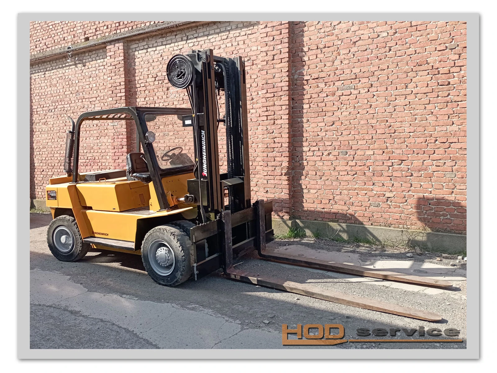 Мотокар Jungheinrich, снимка 1