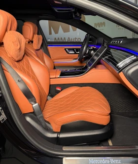 Mercedes-Benz S 580 L* 4Matic* Brabus* Burmester* 360* HuD* Pano, снимка 12