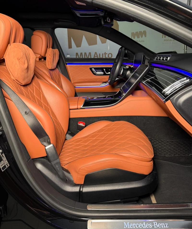 Mercedes-Benz S 580 L* 4Matic* Brabus* Burmester* 360* HuD* Pano, снимка 12 - Автомобили и джипове - 51375808