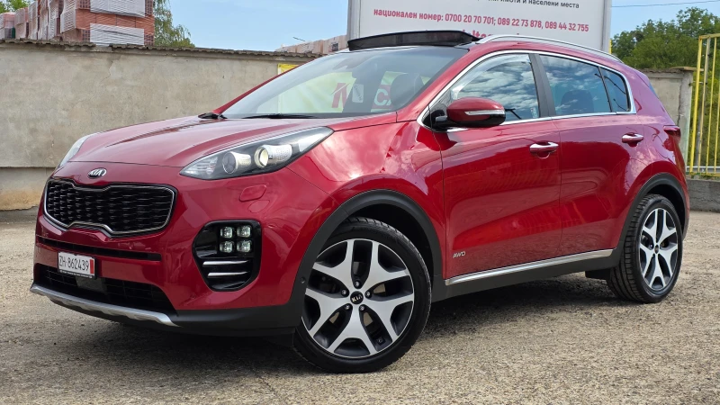 Kia Sportage 2.0CRDI /GT-LINE/ Швейцария/4x4, снимка 2 - Автомобили и джипове - 51182401