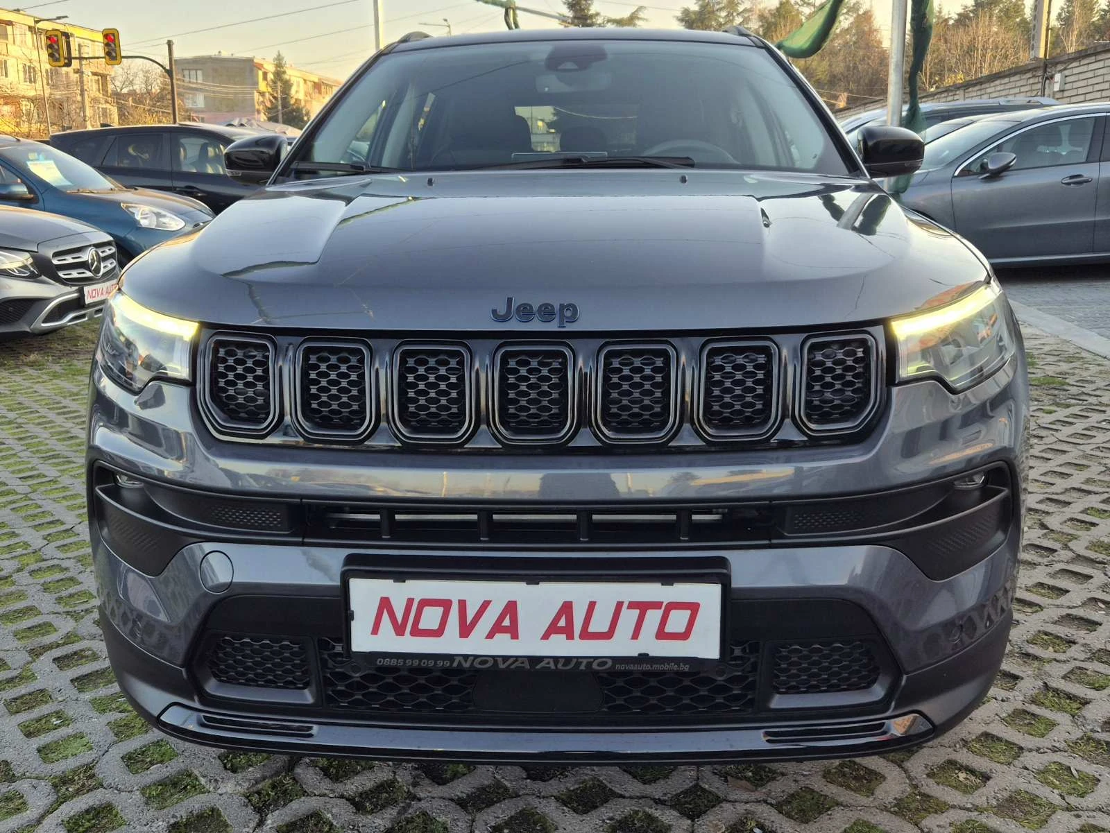 Jeep Compass 130кс-4X4-NIGHT EAGLE-HYBRID-64000км-FACE LIFT - изображение 6