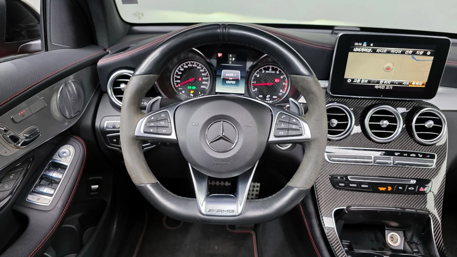 Mercedes-Benz GLC 43 AMG 2019* HEAD-UP* 360* DYNAMICA* CARBON* КРАЙНА ЦЕНА, снимка 7 - Автомобили и джипове - 54382995