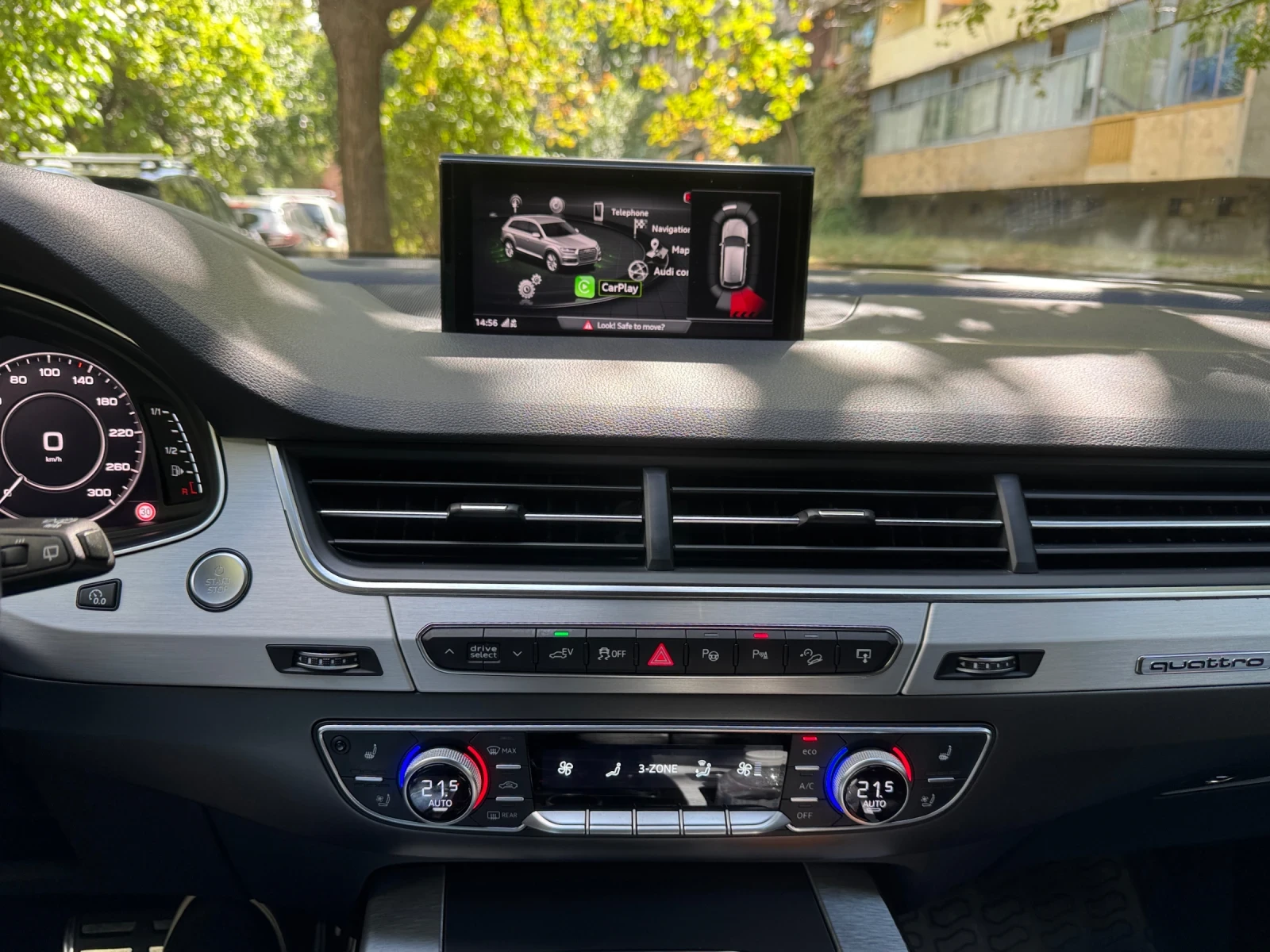 Audi Q7 e-tron 3.0TDI | 360 | HeadUp | Keyless | SoftClose, снимка 8 - Автомобили и джипове - 55769547