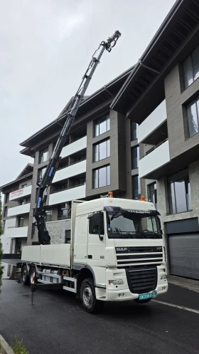 Обява за продажба на Daf XF 105 460 EURO 5 EEV 6X2 28м. кран; JIB088K; МаркаEFFER ~ 164 280 лв. - изображение 2