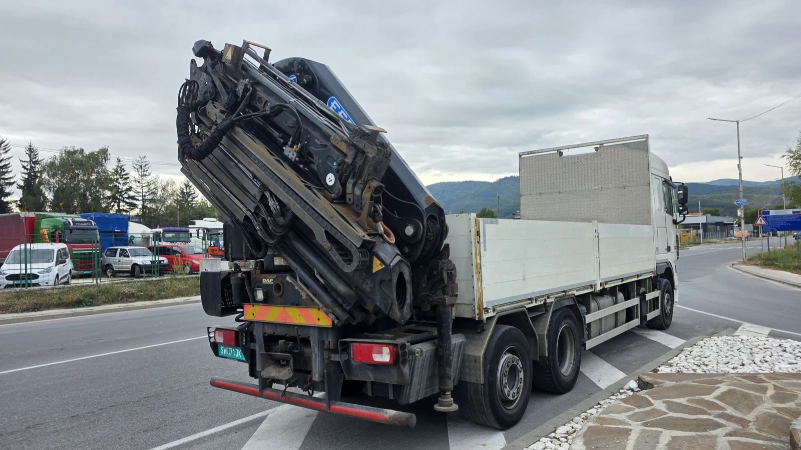 Daf XF 105 460 EURO 5 EEV 6X2 28м. кран; JIB088K; МаркаEFFER - изображение 5