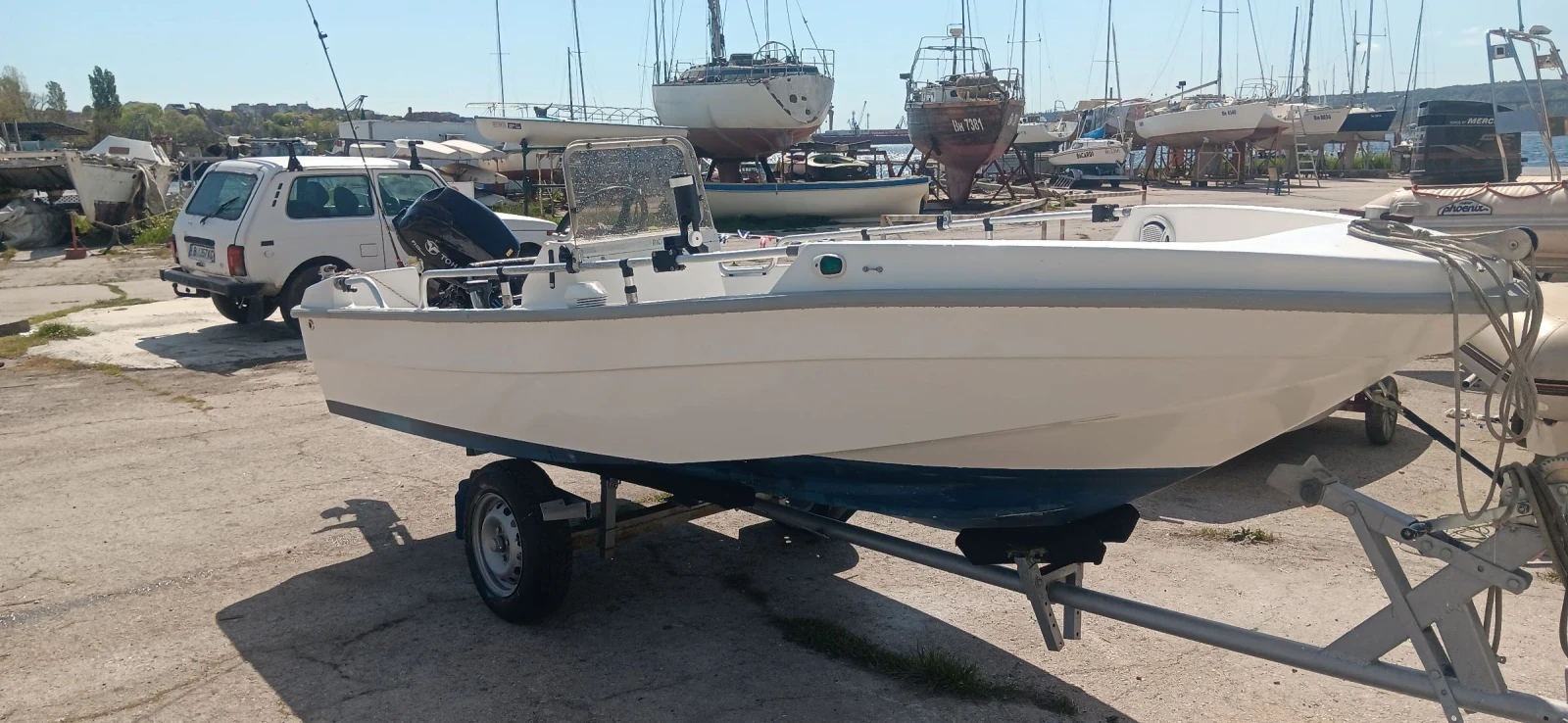 Лодка Rio 450 Cross, снимка 2 - Воден транспорт - 54358793