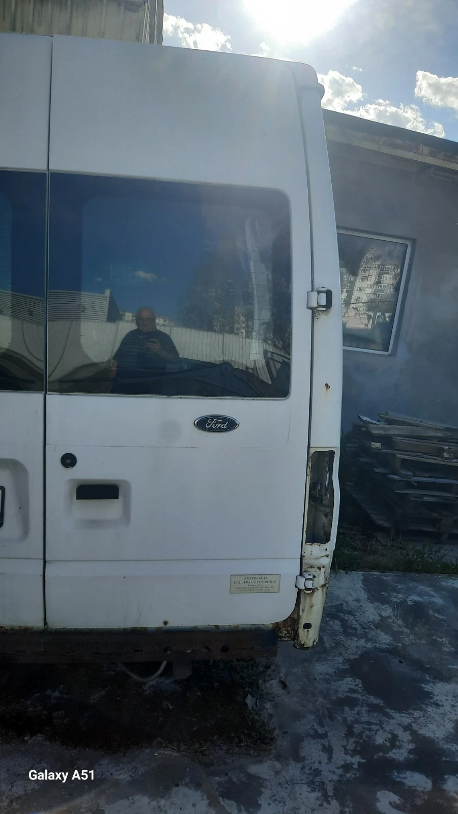 Врати за Форд Транзит, снимка 4 - Части - 54612770