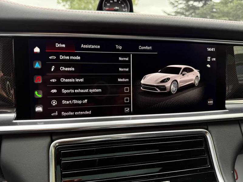 Porsche Panamera Turbo S/PDLS+ /PDK/PDCC SPORT/PCCB/Soft Close/HuD, снимка 12 - Автомобили и джипове - 52031319