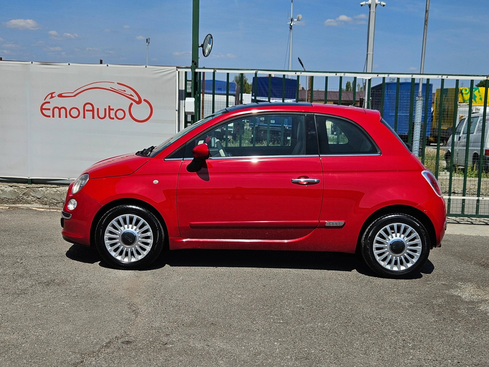 Fiat 500 1.2I/69k.c/160000km/КЛИМАТИК/ПАНОРАМА/EURO 5A/ТОП - изображение 6