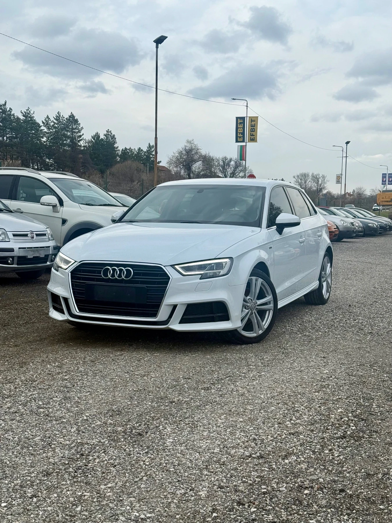 Audi A3 Digital Display, S-Line, LED Lights, Автомат