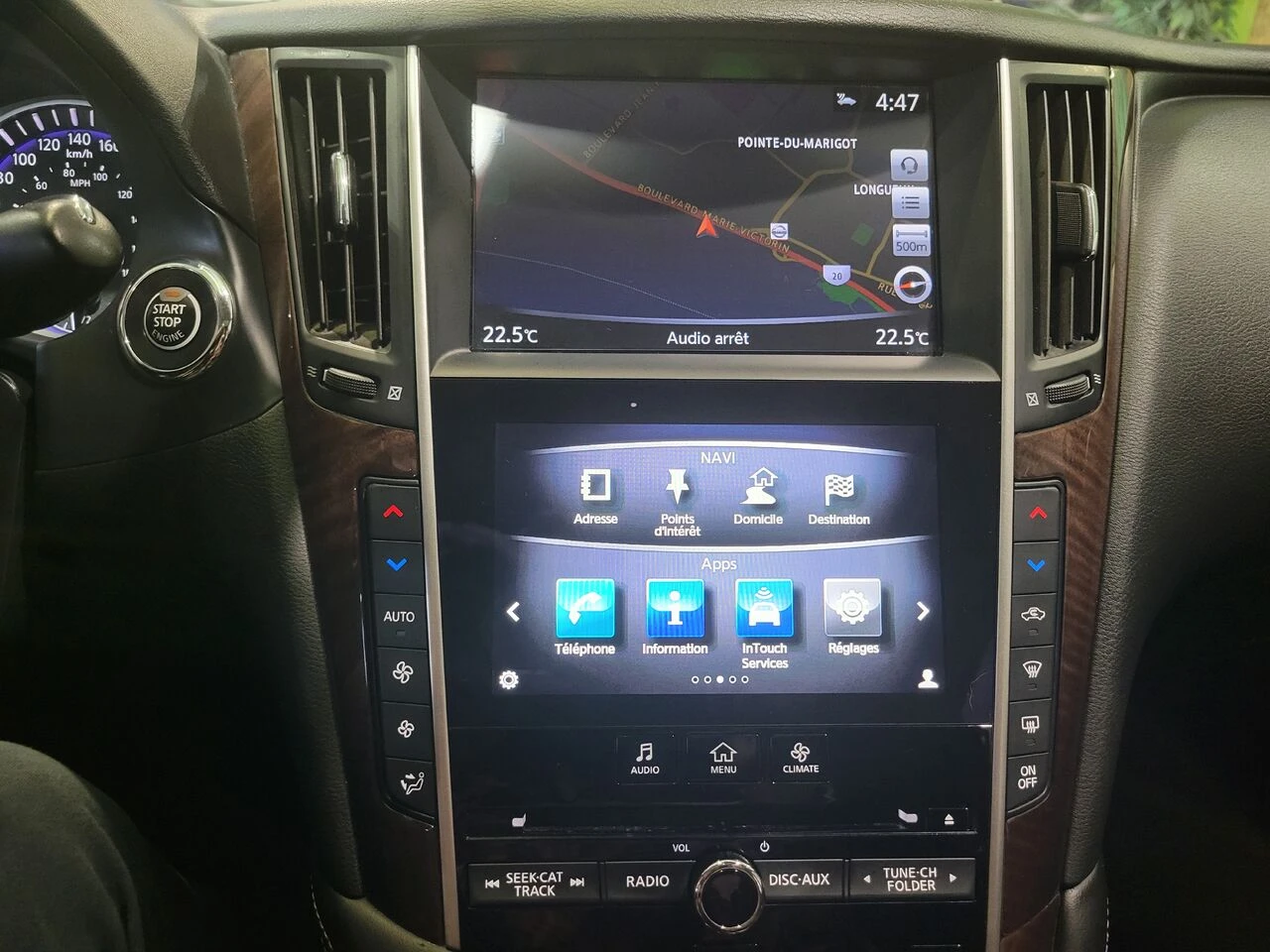 Infiniti Q50 RED* SPORT* AWD* КАМЕРА* 360* КОЖА* ПОДГРЕВ* , снимка 13 - Автомобили и джипове - 54000051