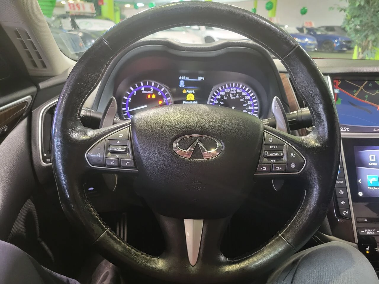 Infiniti Q50 RED* SPORT* AWD* КАМЕРА* 360* КОЖА* ПОДГРЕВ* , снимка 11 - Автомобили и джипове - 54000051