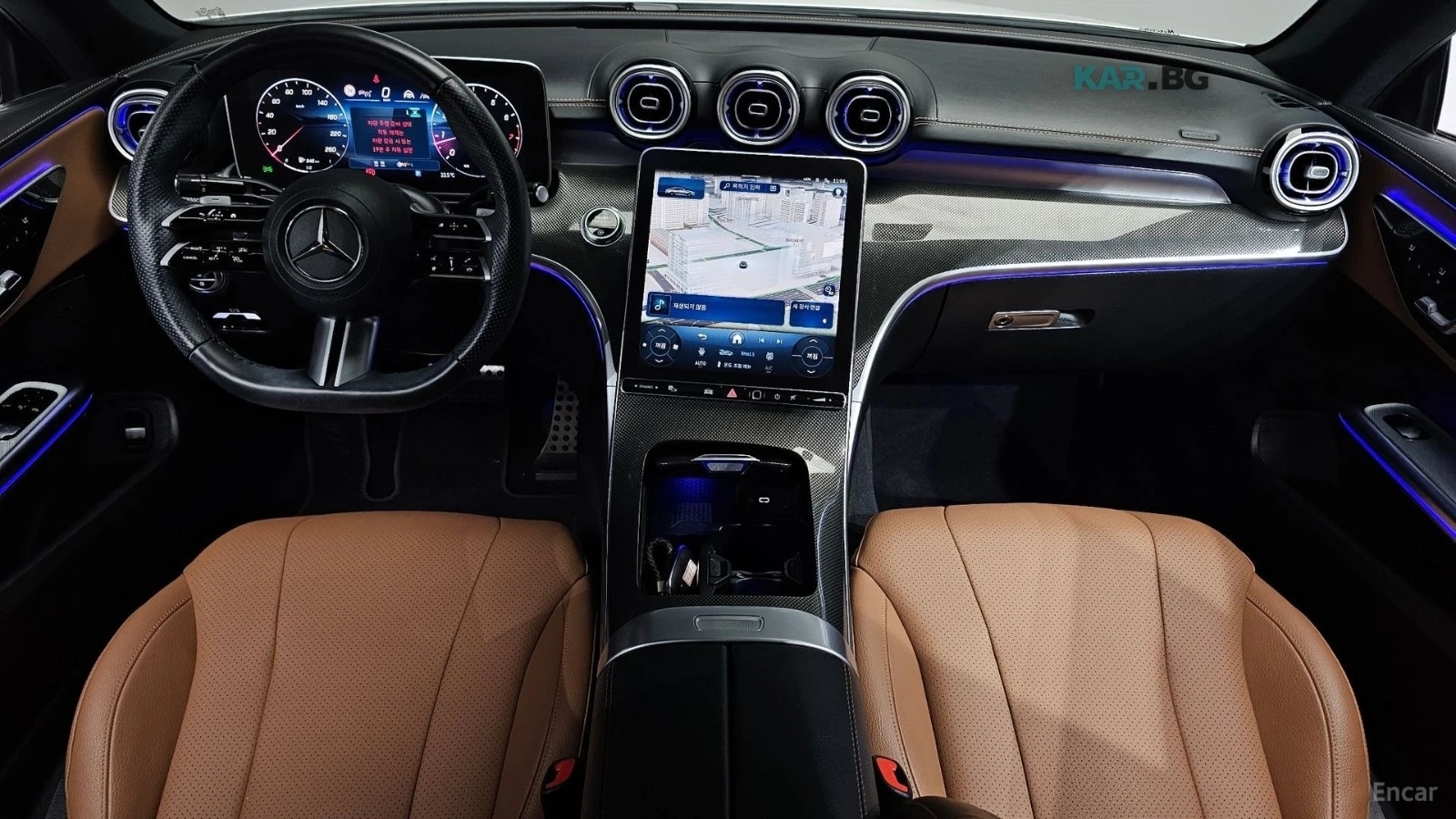 Mercedes-Benz CLE 200 КОЖА* ПОДГРЕВ* ОБДУХВ* BURMASTER* PANO* 360, снимка 7 - Автомобили и джипове - 54858285