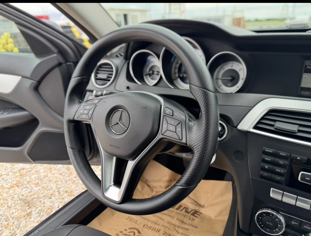 Mercedes-Benz C 220 170000 COUPE ТОП СЪСТОЯНИЕ, снимка 10 - Автомобили и джипове - 54886541