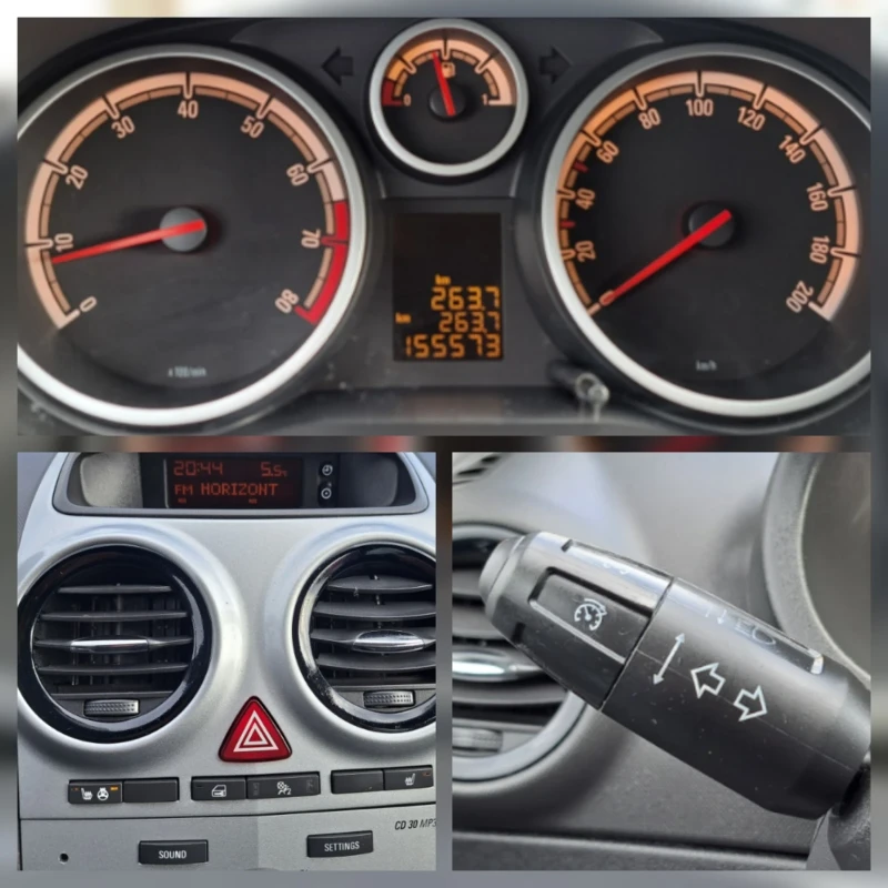 Opel Corsa 1.4i/КОЖА/ПОДГРЕВ/COSMO, снимка 8 - Автомобили и джипове - 48929135