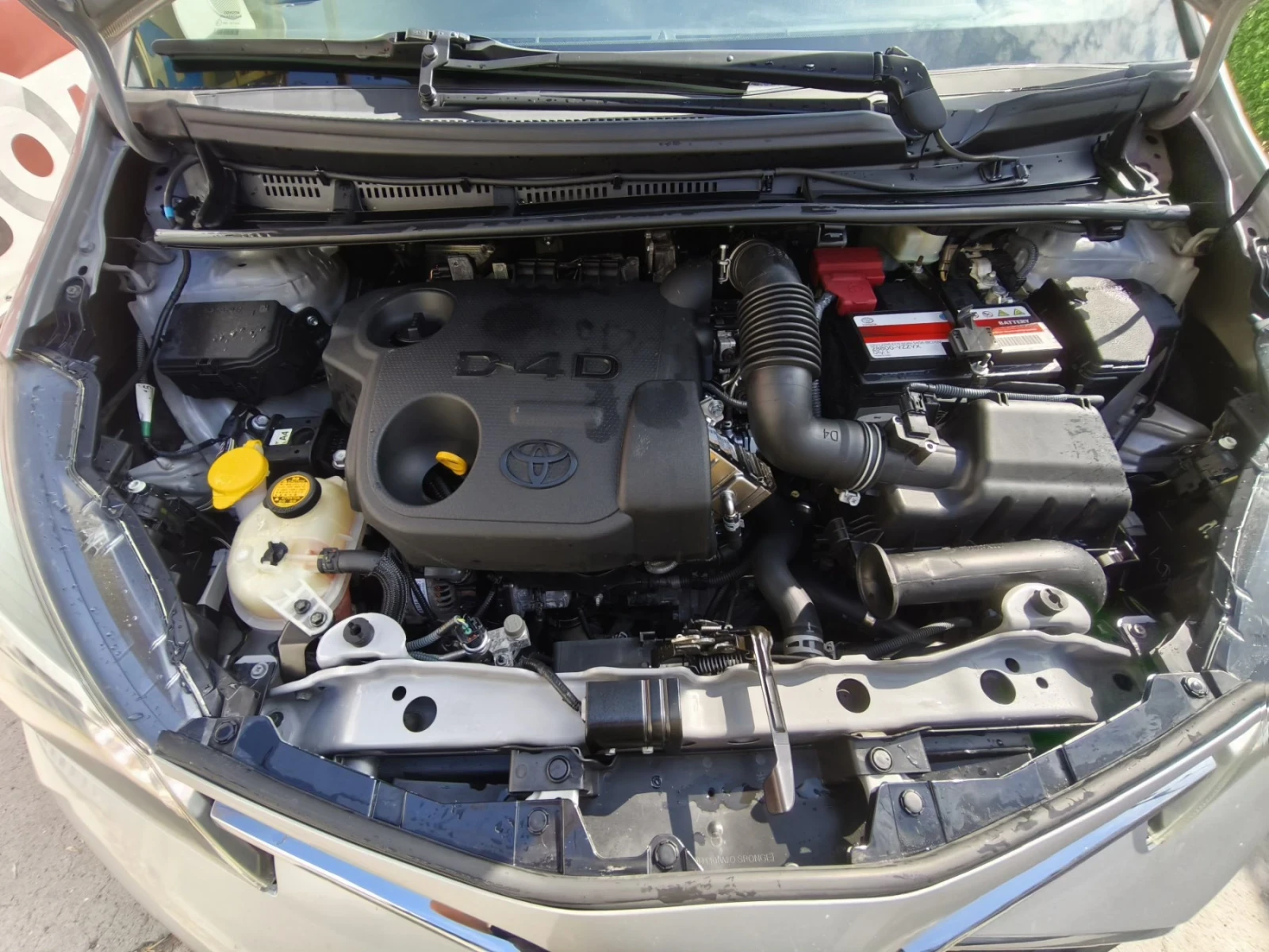 Toyota Yaris 1.4D4D-90к.с Лизинг Лед Светлини Кожа Камера  | Mobile.bg — изображение 16