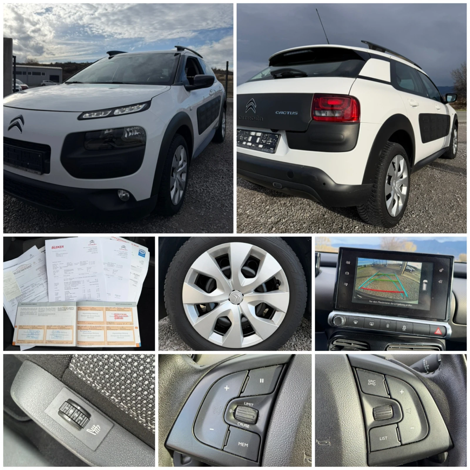 Citroen C4 Cactus 1.2i CAMERA EURO 6 TUV COC SERVICE BOOK - изображение 9