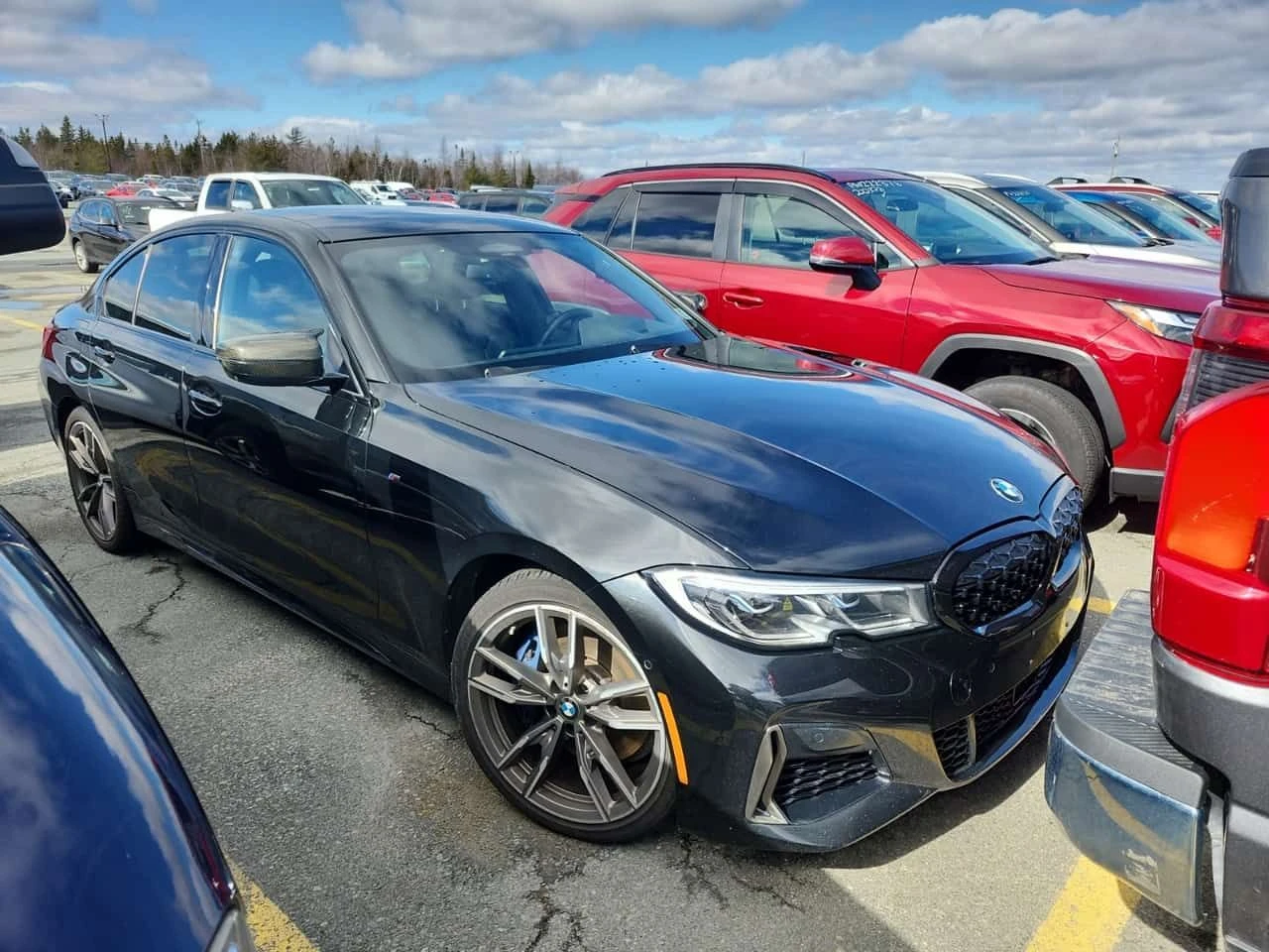 BMW 340 XDRIVE * ПАНО * H/K * ПОДГРЕВИ * KEYLESS * 360, снимка 2 - Автомобили и джипове - 54037026