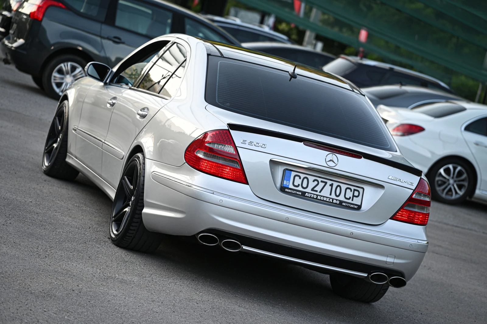 Mercedes-Benz E 500 AMG / ЗАДНО, снимка 3 - Автомобили и джипове - 54690971