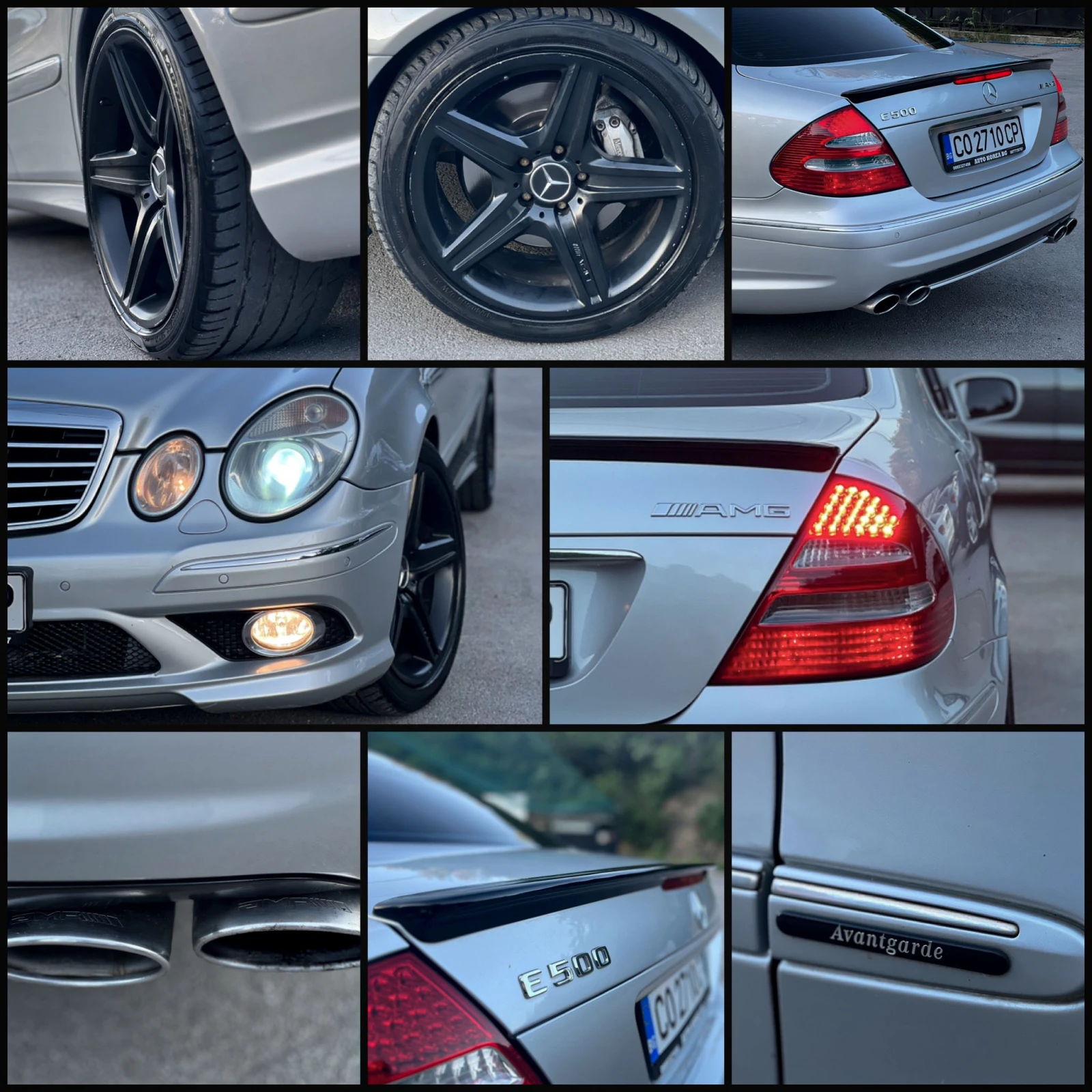Mercedes-Benz E 500 AMG / ЗАДНО, снимка 16 - Автомобили и джипове - 54690971