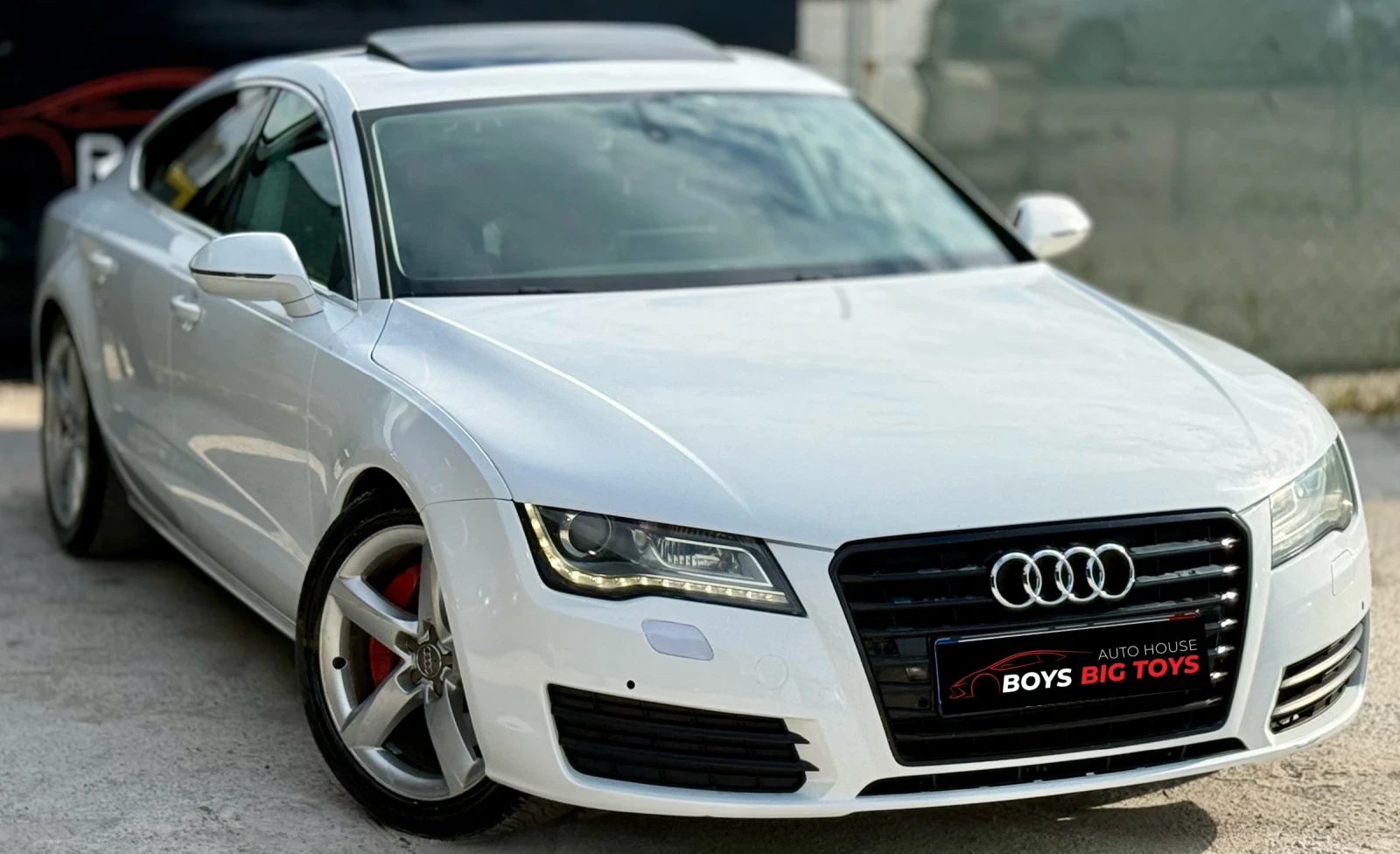 Audi A7 3.0TFSI* Supercharger* БялаПерла* Шибедах* Подглев