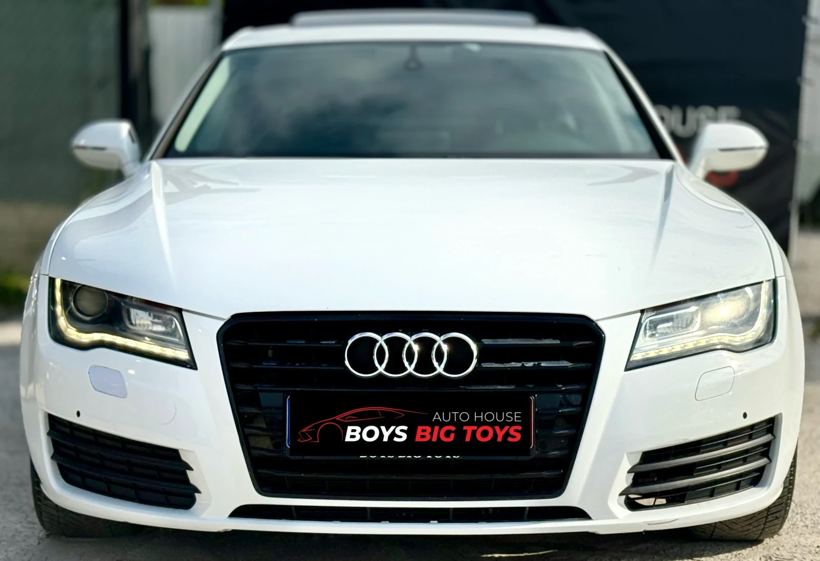 Audi A7 3.0TFSI* Supercharger* БялаПерла* Шибедах* Подглев, снимка 3 - Автомобили и джипове - 55043748