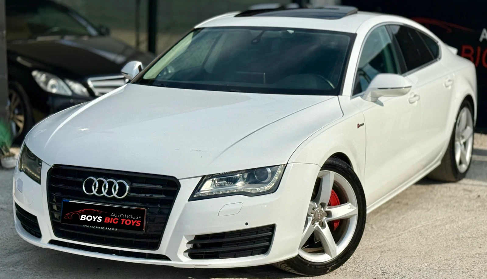 Audi A7 3.0TFSI* Supercharger* БялаПерла* Шибедах* Подглев, снимка 2 - Автомобили и джипове - 55043748