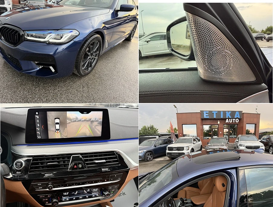 BMW 540 M PERFORMANS-M58-4x4-VAKUM-HEAD UP-LAZER-KAMERA-!, снимка 17 - Автомобили и джипове - 55841307