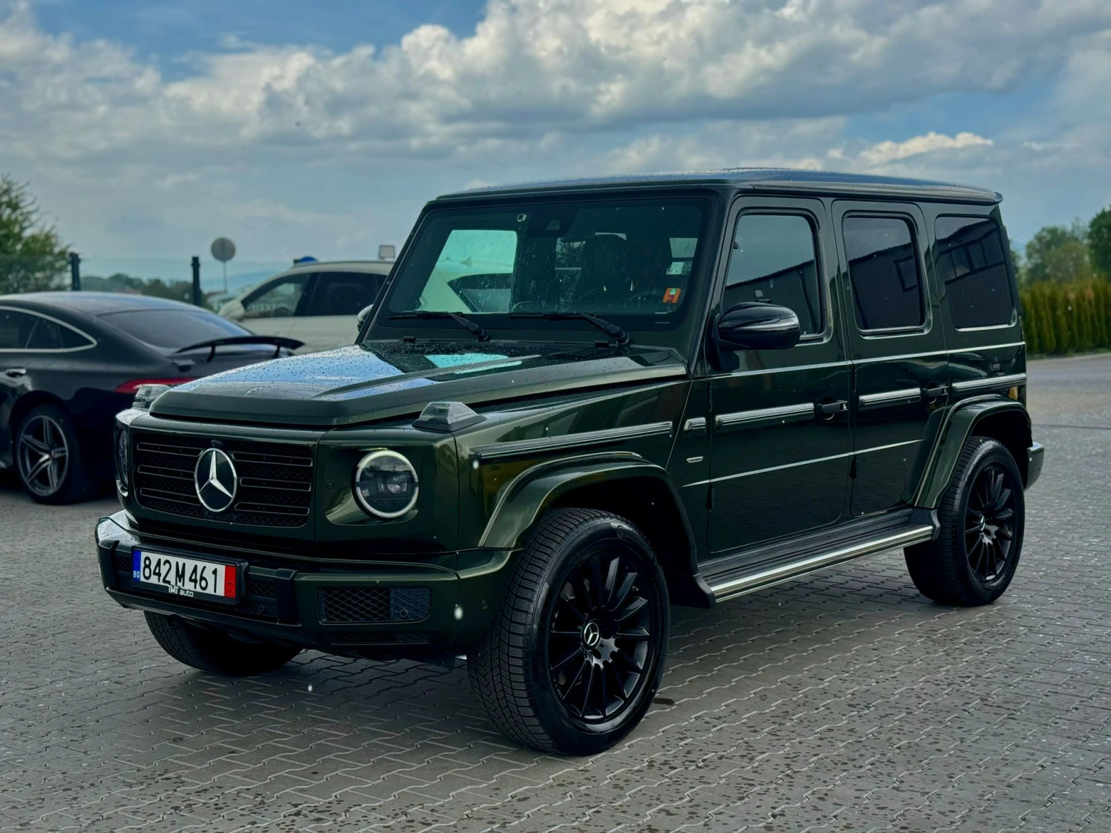 Mercedes-Benz G 400 * military green* burmester* вентилация* , снимка 3 - Автомобили и джипове - 55906835