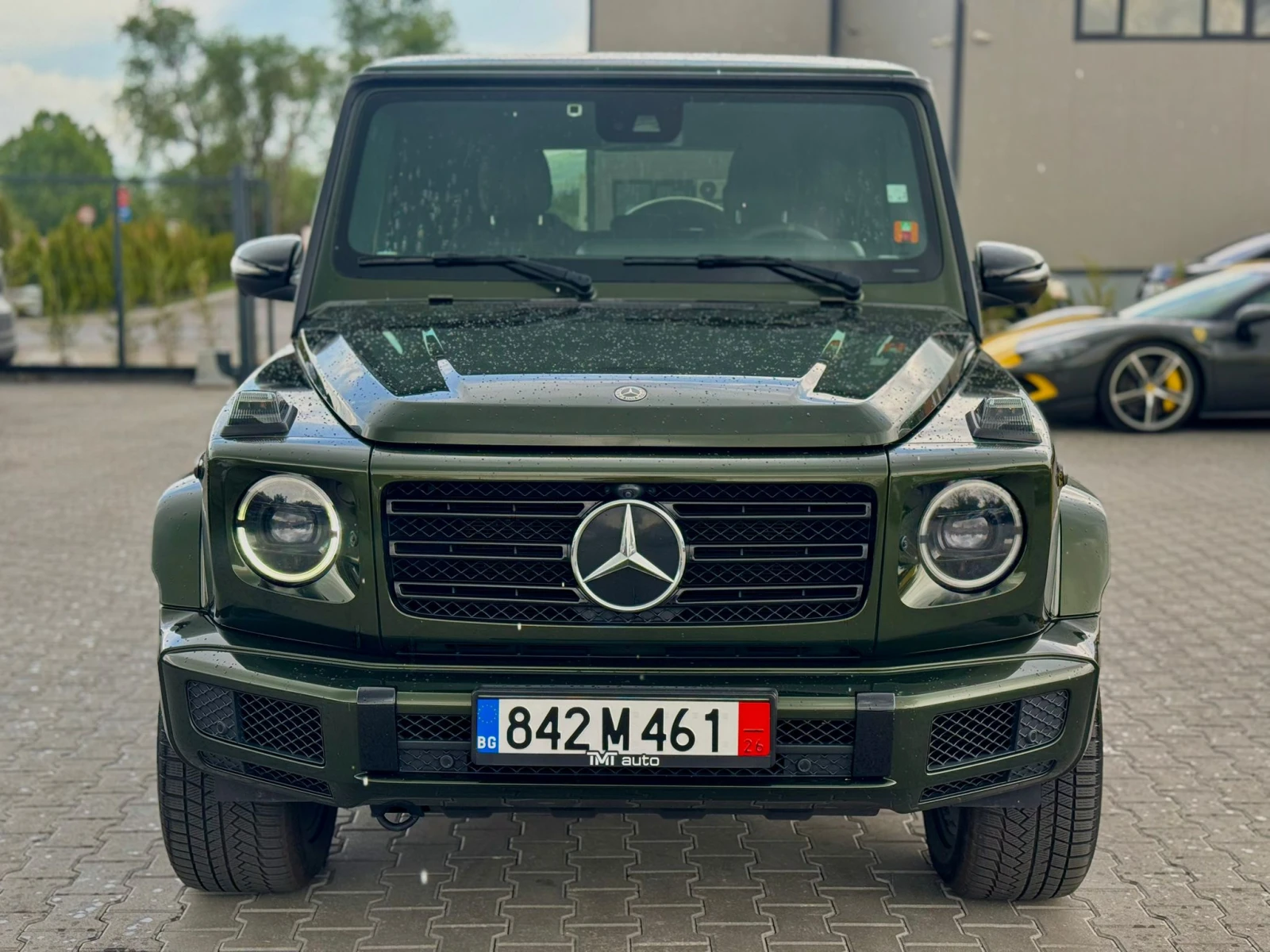 Mercedes-Benz G 400 * military green* burmester* вентилация* , снимка 2 - Автомобили и джипове - 55906835