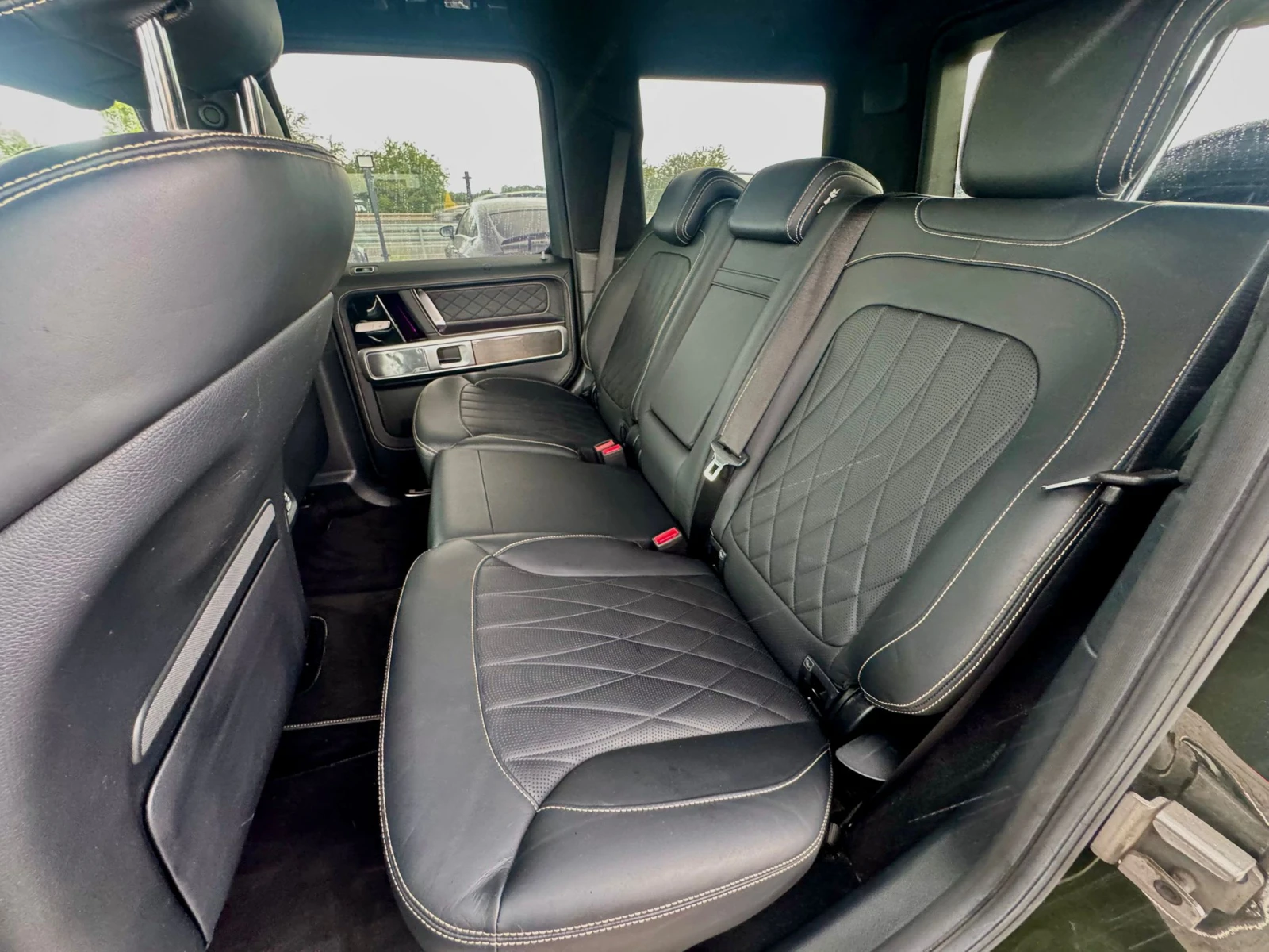 Mercedes-Benz G 400 * military green* burmester* вентилация* , снимка 8 - Автомобили и джипове - 55906835