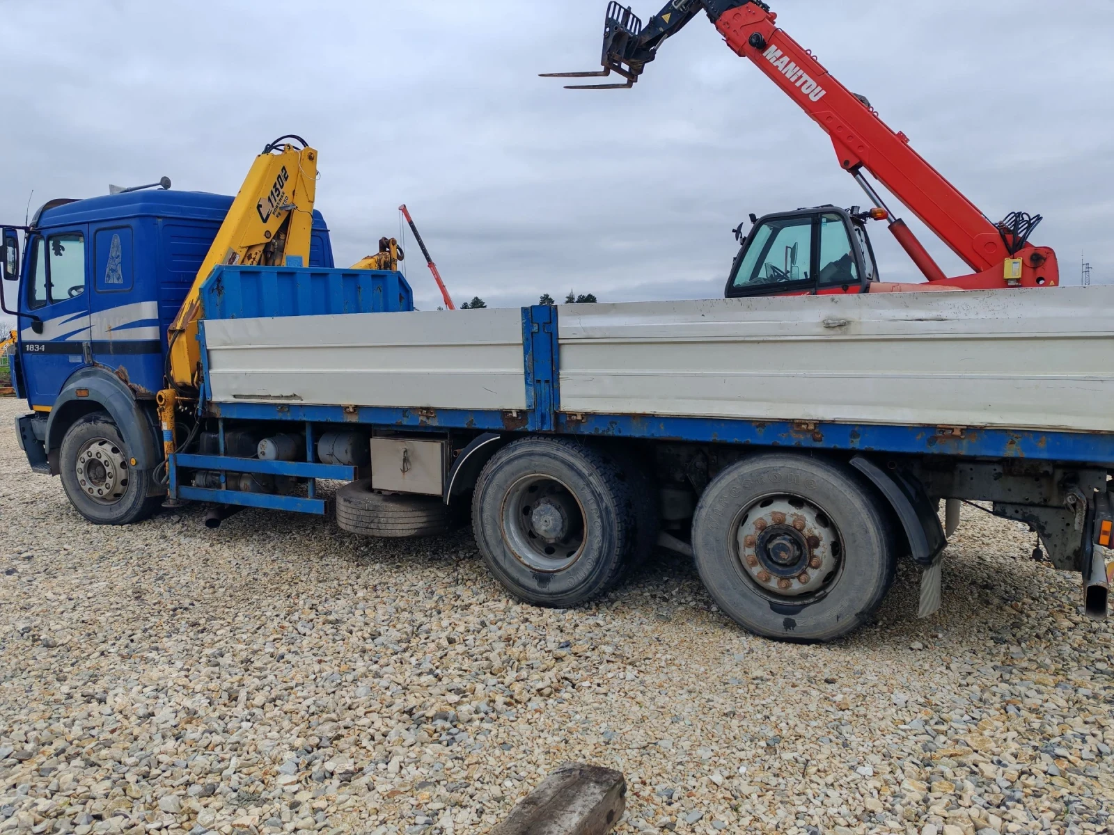 Mercedes-Benz 25.34 2534 кран бракуван е - изображение 5