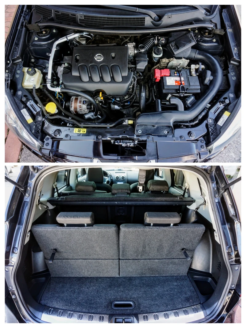 Nissan Qashqai + 2 2.0i 16V N-Tec, снимка 14 - Автомобили и джипове - 28368943