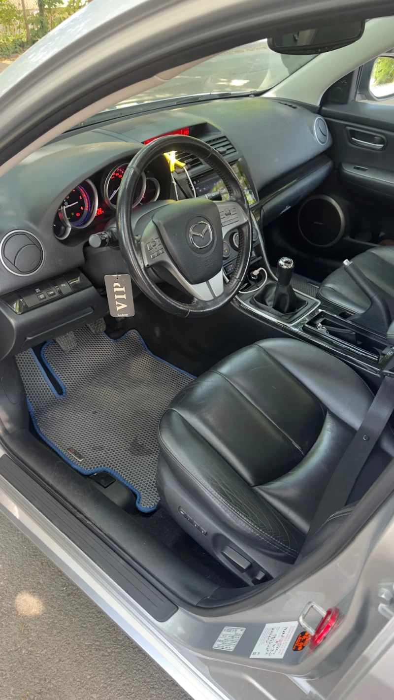 Mazda 6 2.2D-MZR 163hp/Navi, снимка 12 - Автомобили и джипове - 52092406