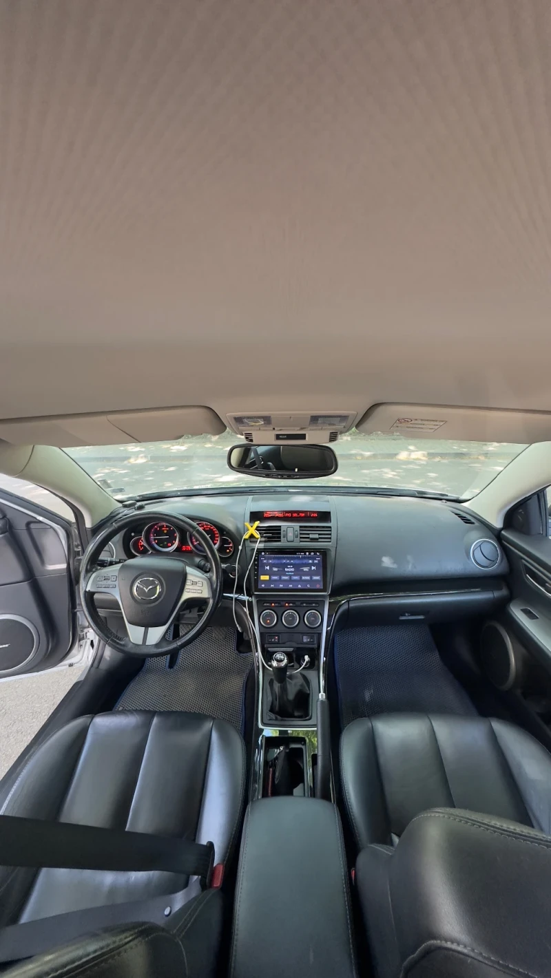 Mazda 6 2.2D-MZR 163hp/Navi, снимка 8 - Автомобили и джипове - 52092406