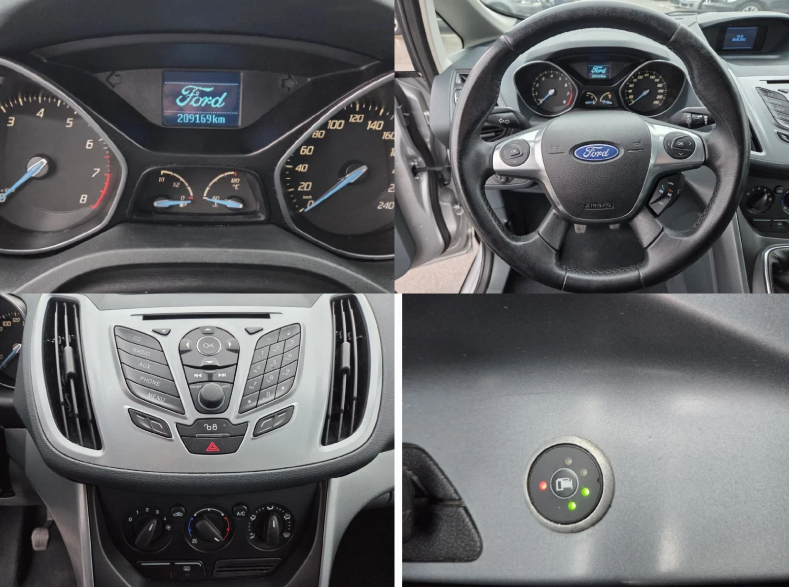 Ford C-max 1.6 GPL | Mobile.bg � ����������� 12