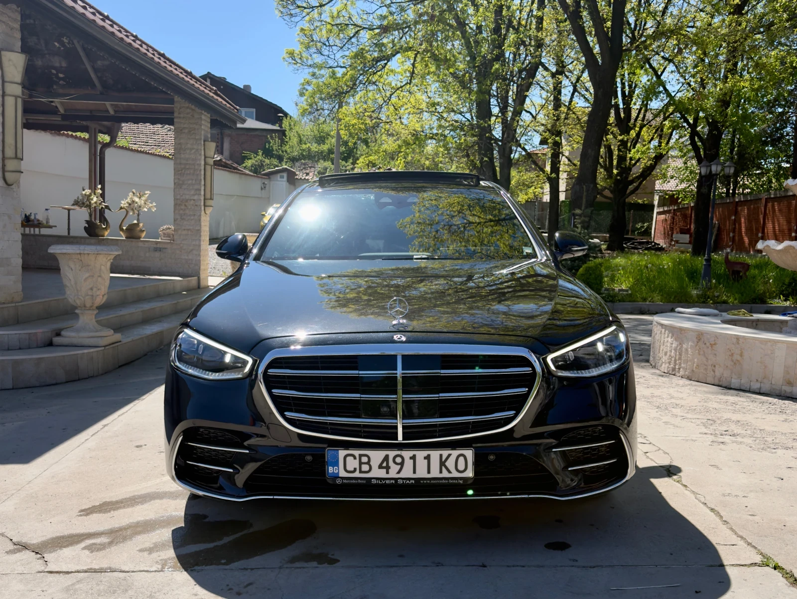 Mercedes-Benz S 350 Готов лизингAMG/PANO/FULL/MANUFAKTUR/Saffron Brown, снимка 2 - Автомобили и джипове - 54919390