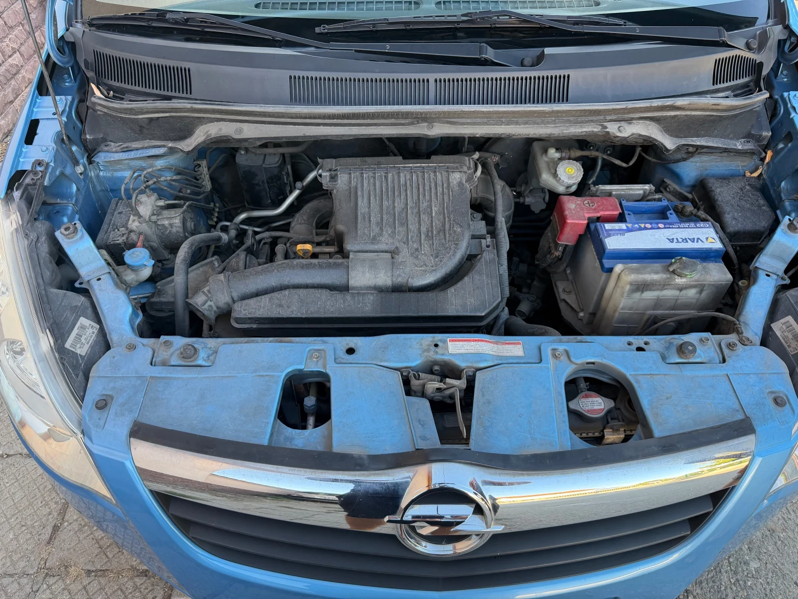 Opel Agila 1.2 4 цилиндъра 94кс , снимка 12 - Автомобили и джипове - 55685565