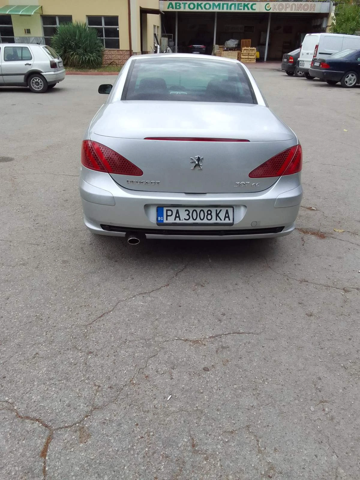 Peugeot 307 СС Кабрио , снимка 9 - Автомобили и джипове - 56125217