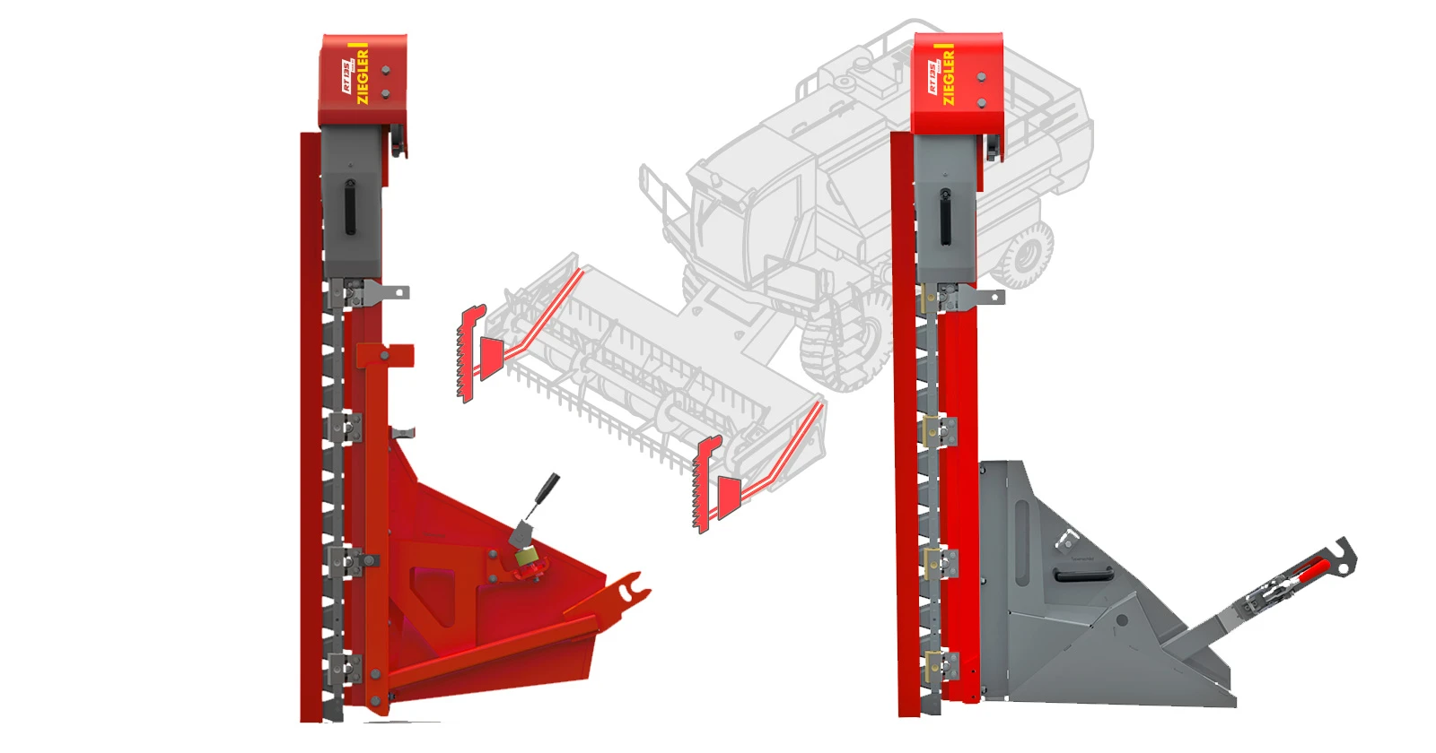 Хедер Ziegler Рапично устройство, снимка 4 - Селскостопанска техника - 54199525