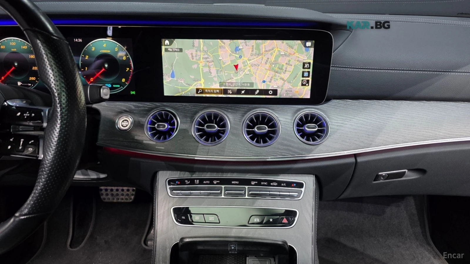 Mercedes-Benz E 450 4MATIC* BURMESTER* DISTRONIC* 360* ПОДГРЕВ* ОБДУХ*, снимка 11 - Автомобили и джипове - 56131151