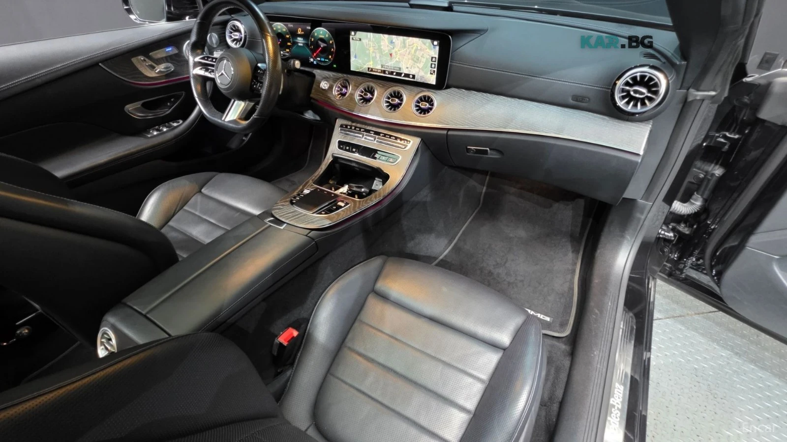 Mercedes-Benz E 450 4MATIC* BURMESTER* DISTRONIC* 360* ПОДГРЕВ* ОБДУХ*, снимка 5 - Автомобили и джипове - 56131151