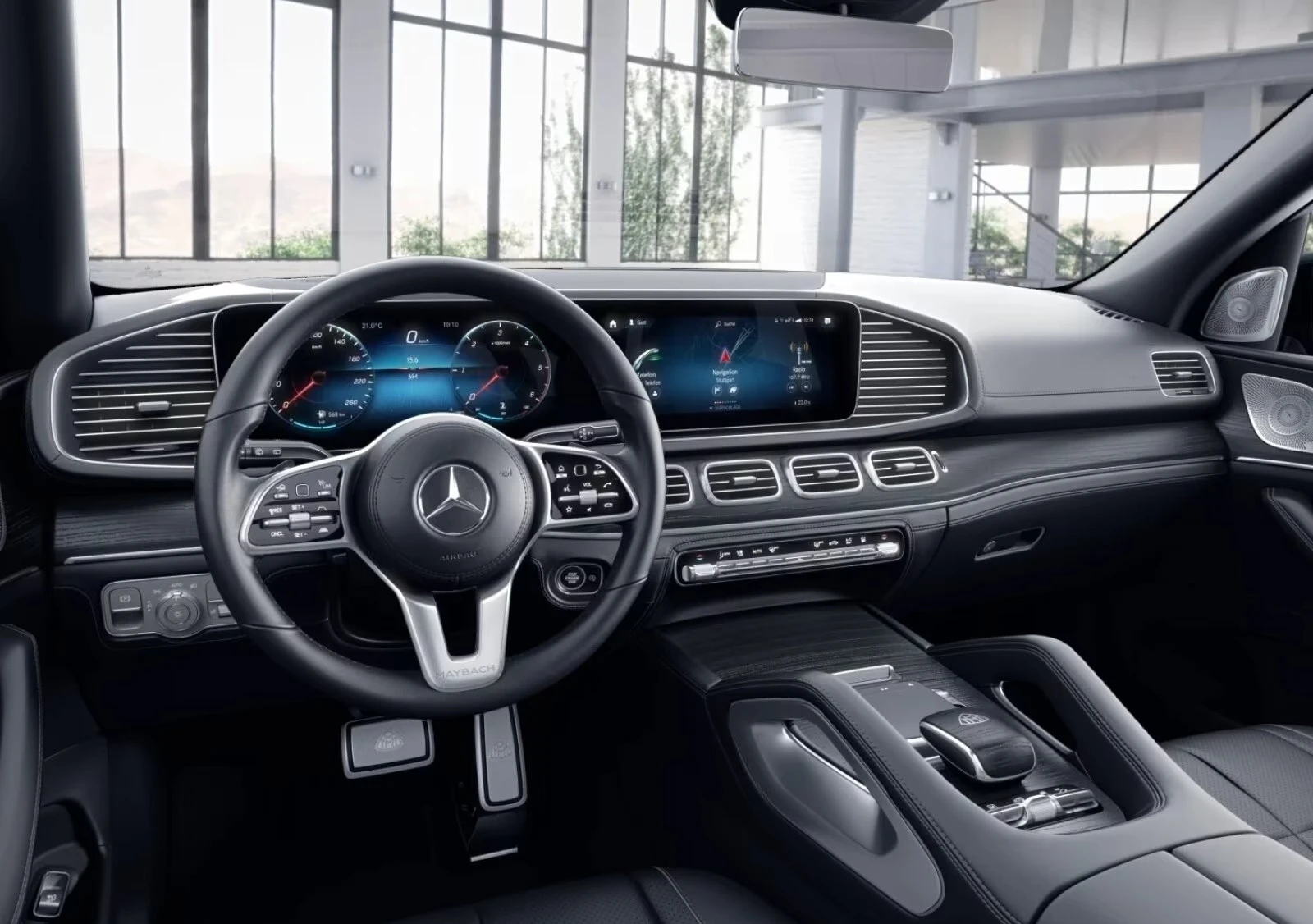 Mercedes-Benz GLS 600 MAYBACH 4M EXCLUSIV MANUFAKTUR HEAD-UP PANORAMA , снимка 3 - Автомобили и джипове - 55103711