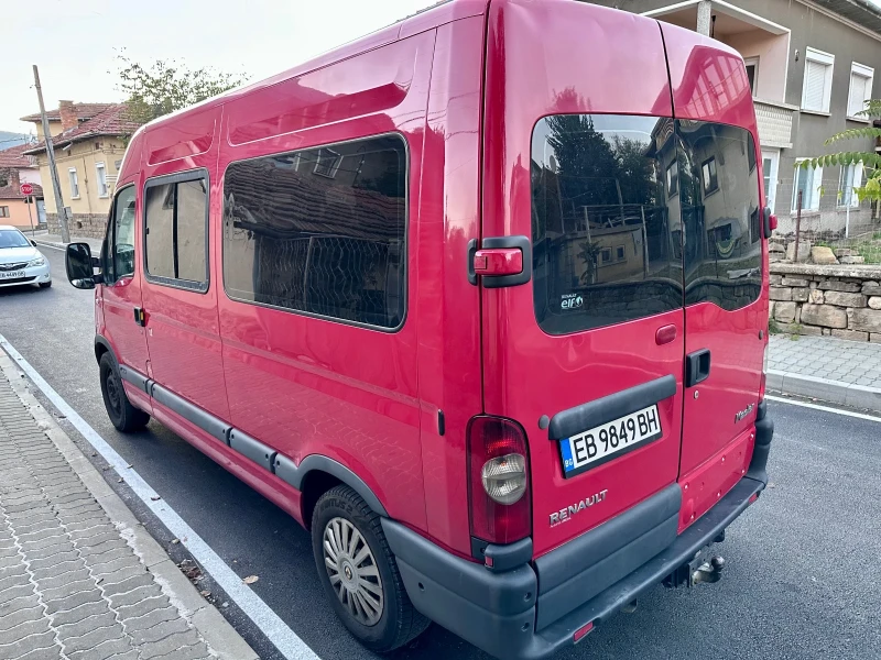 Renault Master 2.5dci 120 к.с * КЛИМА* 9-Местен* , снимка 4 - Бусове и автобуси - 47667601