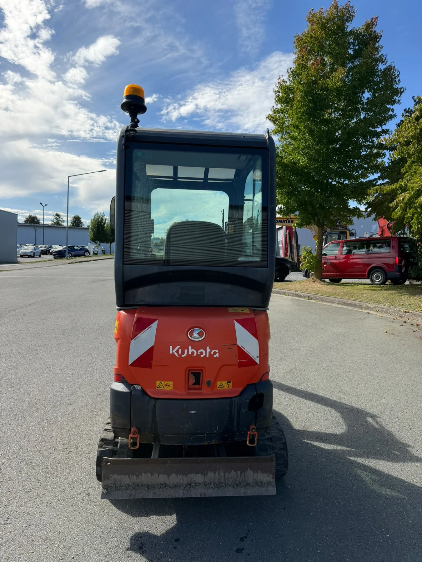 Багер Kubota KX018-4 Нов внос Германия, снимка 4 - Индустриална техника - 56226513