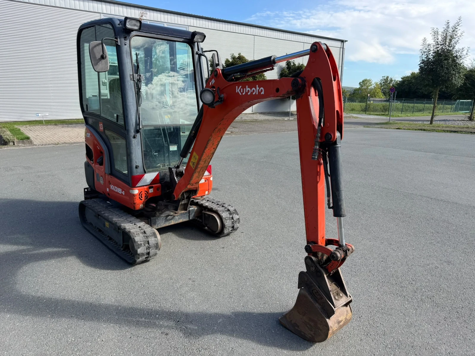 Багер Kubota KX018-4 Нов внос Германия, снимка 11 - Индустриална техника - 56226513
