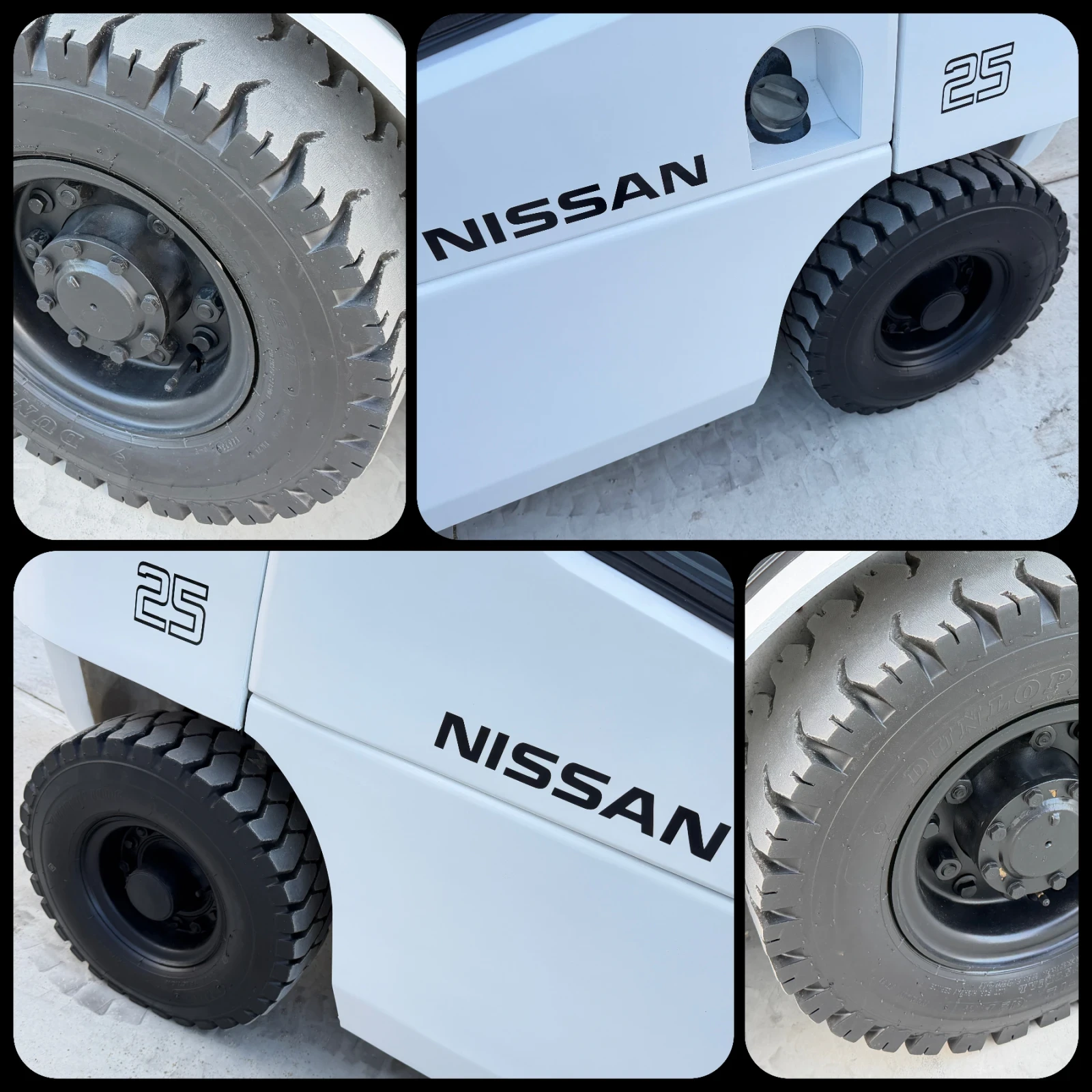 Мотокар Nissan 2.5 Тона / Автомат / Газ-Бензин / Като Нов, снимка 15 - Индустриална техника - 53632008