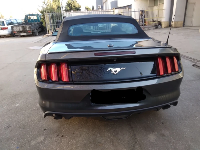 Ford Mustang КАБРИО* ВСИЧКИ ЕКСТРИ* БЕЗ УДАР, снимка 3 - Автомобили и джипове - 48789832